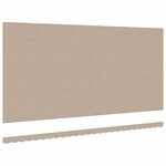 vidaXL Toile de rechange pour store banne Beige 600 × 350 cm Toile