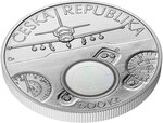 Pièce de monnaie en Argent 500 Czech Koruna g 25 Millésime 2025 AERO L-39 ALBATROS
