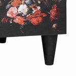 vidaXL Table basse Multicolore 80 x 50 x 40 cm Bois de mangue massif