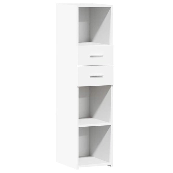 vidaXL Buffet haut blanc 30x42 5x124 cm bois d'ingénierie