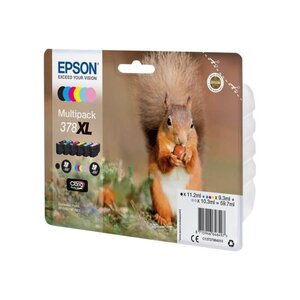Epson 378xl multipack - pack de 6 - xl - noir jaune cyan magenta magenta clair cyan clair - originale - blister