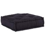 vidaXL Pouf modulaire anthracite 70x70x54 tissu