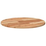 vidaXL Dessus de table rond Ø60x2 cm bois massif d'acacia