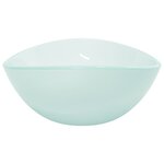 vidaXL Lavabo Verre trempé 54 5x35x15 5 cm Dépoli