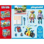 PLAYMOBIL 71257 - City Life Starter Pack Secouriste avec gyropode