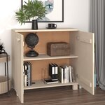 vidaXL Buffet HAMAR Marron miel 85x35x80 cm Bois massif de pin