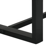 vidaXL Banc Multicolore 100 x 35 x 45 cm Bois massif de récupération