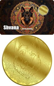 Monnaie DOG Mandala 1/200 Oz Or 30$ Liberia 2026 (PRÉCOMMANDE)