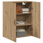 vidaXL Armoire murale chêne artisanal 69 5x34x90 cm bois d'ingénierie