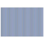 vidaXL Toile de rechange pour auvent Bleu et Blanc 600 × 300 cm
