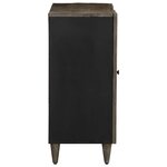 vidaXL Buffet 90x33x75 cm bois massif de manguier