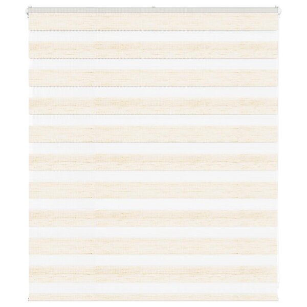 vidaXL Store zèbre beige marbré largeur du tissu 130 9 cm polyester