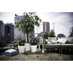 Pot de fleur Plastique Rond Loft Urban Gris anthracite Ø 50 cm 48 l