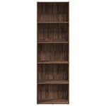 vidaXL Bibliothèque chêne marron 60x30x189 cm bois d'ingénierie