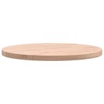vidaXL Dessus de table Ø50x2 5 cm rond bois massif de hêtre