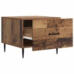 vidaXL Table basse Bois ancien 49 x 50 x 40 cm Bois d'ingénierie