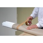 Lot de 3 rouleaux Adhésifs Polypropylènes 66 m x 50 mm Marron x 12 TESA