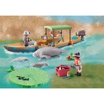 PLAYMOBIL 71010 - Wiltopia Pirogue et lamantins