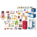 Playmobil 70206 - dollhouse la maison traditionnelle - cuisine familiale
