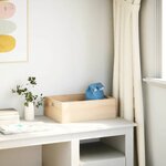 vidaXL Boîte en bois avec poignées 40x30x13 cm bois de pin massif