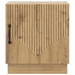 vidaXL Table de chevet 2 Pièces Chêne artisanal 43 x 34 5 x 47 cm