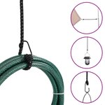 vidaXL Cordes élastiques avec bandes réfléchissantes et crochets 10Pièces