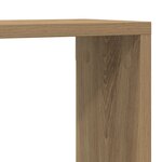 Étagères murales vidaXL 4 pièces Chêne Artisan 80x15x26 cm en bois d'ingénierie