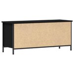 vidaXL Meuble TV Chêne noir 100 x 35 x 45 cm Bois d'ingénierie
