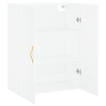 vidaXL Armoire murale blanc 69 5x34x90 cm