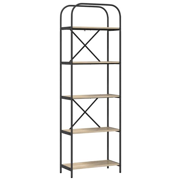 vidaXL Étagère Chêne sonoma 60 x 30 x 183 cm Bois d'ingénierie