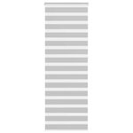 vidaXL Store zèbre gris clair largeur du tissu 70 9 cm polyester