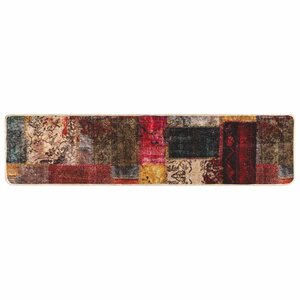 vidaXL Coureur de Tapis MARSA Multicolore 80 x 450 cm Polyester et PVC