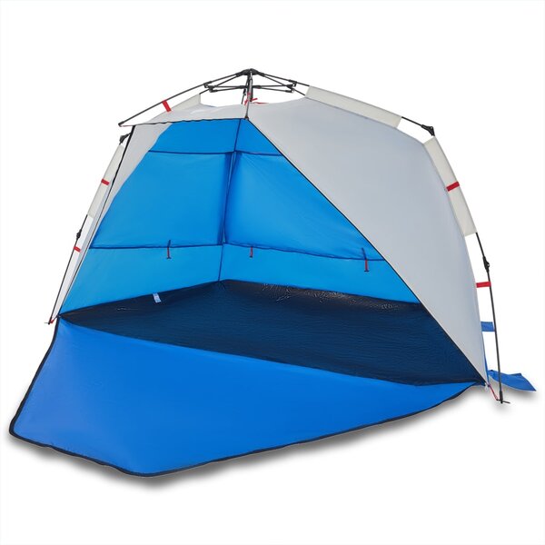 vidaXL Tente de plage 3 personnes libération rapide imperméable
