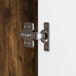 vidaXL Meuble TV Chêne fumé 150 x 31 x 52 cm Bois d'ingénierie
