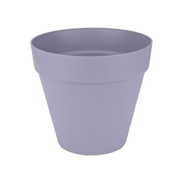Pot de fleur Loft Urban Rond - Violet Ø 28.5 x hauteur 26 cm - Extérieur 100  recyclé