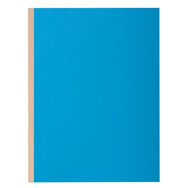 Paquet De 10 Chemises À Soufflet Dos Toilé Rock''s 320g/m2 - 24x32cm - Bleu - X 10 - Exacompta