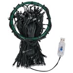 vidaXL Guirlande lumineuse filet d'arbre de Noël 300 LED 300 cm