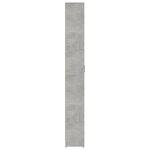 vidaXL Garde-robe de couloir Gris béton 55x25x189 cm Bois d'ingénierie