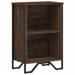vidaXL Bibliothèque chêne marron 50x31x74 5 cm bois d'ingénierie