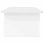 vidaXL Table basse Blanc 93 x 53 x 33 cm Bois d'ingénierie