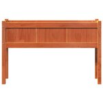 vidaXL Jardinières avec pieds et pieds 110x31x70 cm bois de pin massif