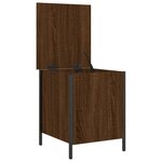 vidaXL Banc de rangement chêne marron 40x42 5x50 cm bois d'ingénierie