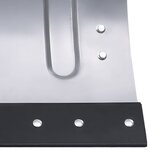 vidaXL Pare-neige pour tondeuse à gazon 100 cm