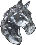 Monnaie LUNAR HORSE Low Poly 2 Oz Argent 5 Tala Samoa 2026