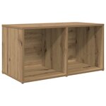 vidaXL Ensemble de meubles TV 3 Pièces Marron 107 x 35 x 37 cm