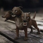 Touffu le chien à trois têtes de Hagrid - Gardien de la pierre philosophale