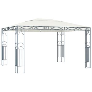 vidaXL Tonnelle 400 x 300 cm Crème