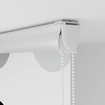 vidaXL Store enrouleur de douche avec cassette largeur du tissu 106 cm