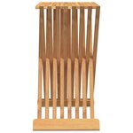 vidaXL Tabouret pliant 40x32 5x70 cm Bois massif de teck
