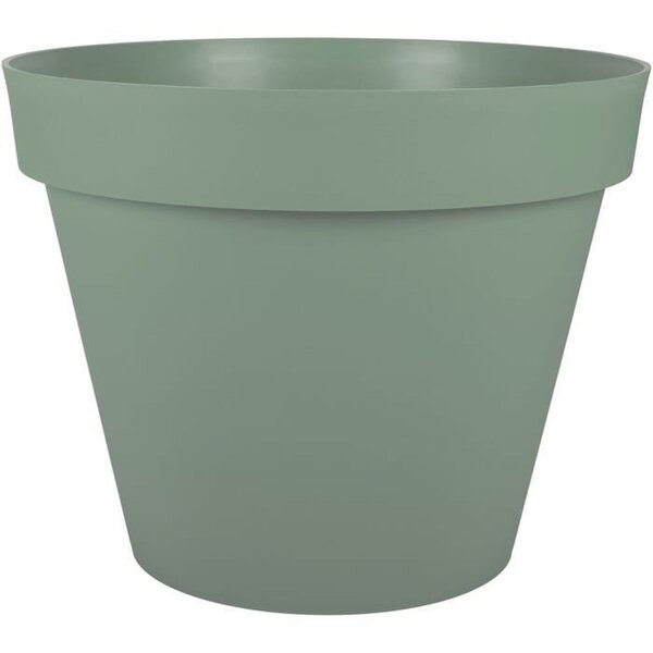Pot de fleur rond Ø 60 x 47 cm - 76 L - Vert laurier